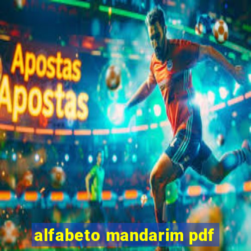 alfabeto mandarim pdf